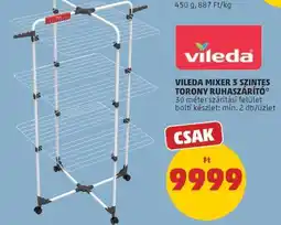 PENNY Vileda Mixer 3 Szintes Torony Ruhaszárító ajánlat