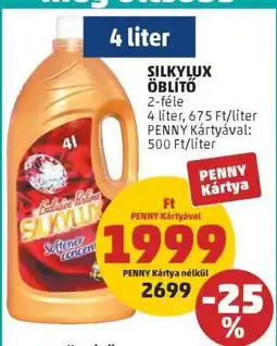 PENNY Silkylux Öblítő ajánlat