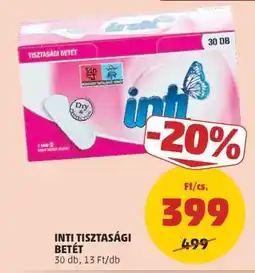 PENNY INTI TISZTASÁGI BETÉT ajánlat