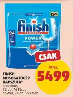 PENNY FINISH Mosogatógép kapszula ajánlat