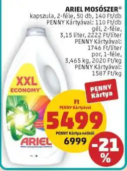 PENNY ARIEL Mosószer ajánlat