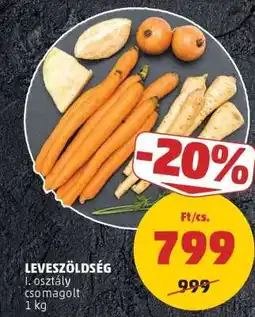 PENNY Leveszöldség ajánlat
