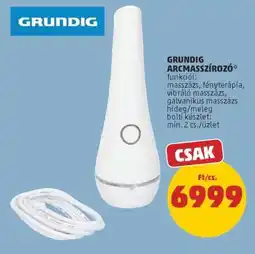 PENNY GRUNDIG ARCMASSZÍROZÓ ajánlat