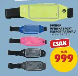 PENNY Dunlop Övtáska Sport Telefontartóval ajánlat