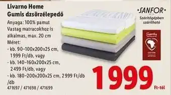Lidl LIVARNO HOME Gumis dzsörzélepedő ajánlat