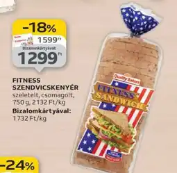 Auchan Fitness Szendvicskenyér ajánlat