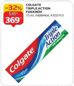 Auchan Colgate Triple Action Fogkrém ajánlat