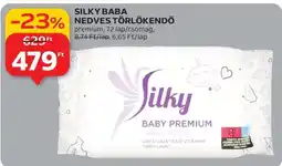 Auchan SILKY BABA NEDVES TÖRLŐKENDŐ ajánlat