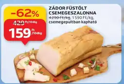 Auchan Zádor Füstölt Csemegeszalonna ajánlat