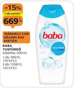 Auchan BABA Tusfürdő ajánlat