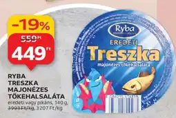 Auchan RYBA TRESZKA MAJONÉZES TŐKEHALSALÁTA ajánlat