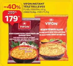 Auchan Vifon Instant Tésztás Leves ajánlat