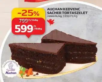 AUCHAN KEDVENC SACHER TORTASZELET