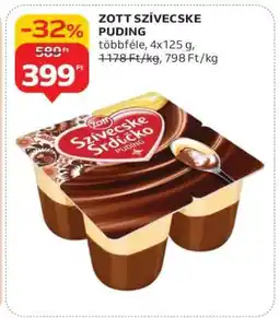 Auchan Zott Szívecske Puding ajánlat
