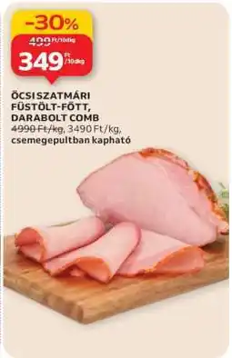 Auchan Öcsi Szatmári füstölt-főtt, darabolt comb ajánlat
