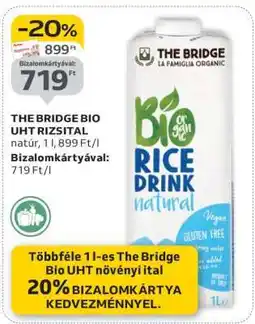 Auchan THE BRIDGE BIO UHT RIZSITAL ajánlat