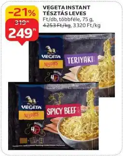 Auchan VEGETA INSTANT TÉSZTÁS LEVES ajánlat