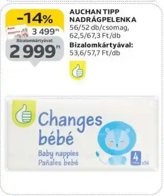 Auchan AUCHAN TIPP NADRÁGPELENKA ajánlat