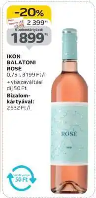 Auchan IKON BALATONI ROSÉ ajánlat