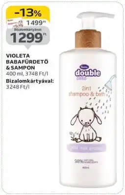Auchan VIOLETA BABAFÜRDETŐ & SAMPON ajánlat