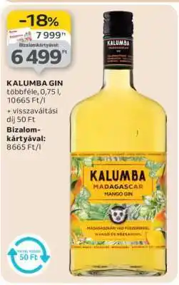 Auchan Kalumba gin ajánlat