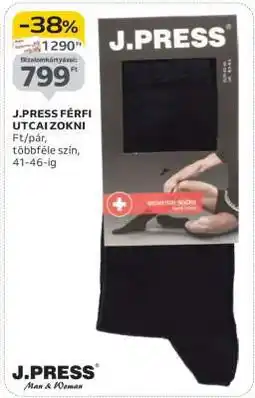 Auchan J.PRESS FÉRFI UTCAI ZOKNI ajánlat