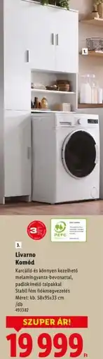 Lidl Livarno Komód ajánlat