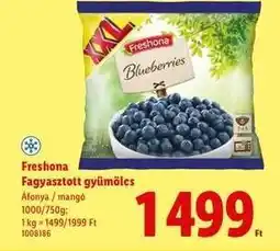 Lidl Freshona Fagyasztott gyümölcs ajánlat