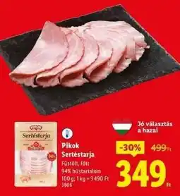Lidl PIKOK Sertéstarja ajánlat