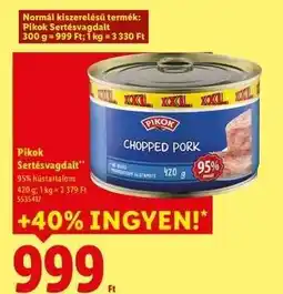 Lidl Pikok Sertésvagdalt ajánlat