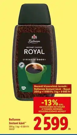 Lidl BELLAROM Instant kávé ajánlat