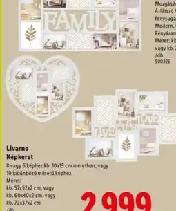 Lidl Livarno Képkeret ajánlat