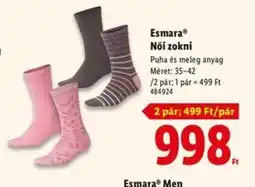 Lidl Esmara Női zokni ajánlat