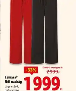 Lidl Esmara Női nadrág ajánlat