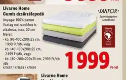 Lidl Prześcieradło Livarno Home ajánlat