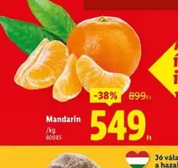 Lidl Mandarin ajánlat