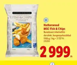 Lidl Hatherwood MSC Fish & Chips ajánlat