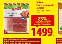 Lidl Dulano Falusi sertéscomb szeletek ajánlat