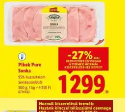 Lidl Pikok Pure Sonka ajánlat