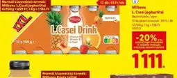 Lidl Milbona L.Casei joghurtital ajánlat