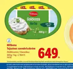 Lidl Milbona Goldessa Herbs ajánlat
