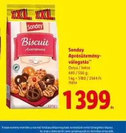Lidl Sondey Biscuit Assortment ajánlat
