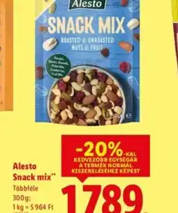 Lidl Alesto Snack Mix ajánlat