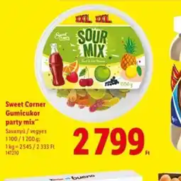 Lidl Sweet Corner Gumicukor party mix ajánlat