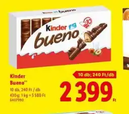 Lidl Kinder Bueno ajánlat