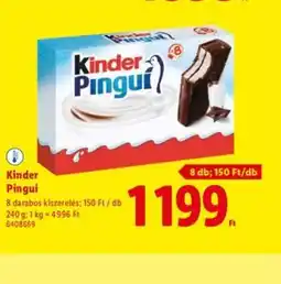 Lidl Kinder Pingui ajánlat