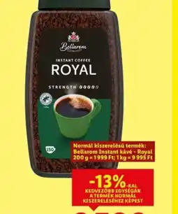 Lidl Bellarom Instant kawa Royal ajánlat