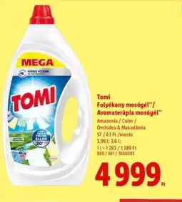 Lidl Tomi płyn do prania ajánlat