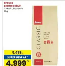 Interspar Bravos szemes kávé ajánlat