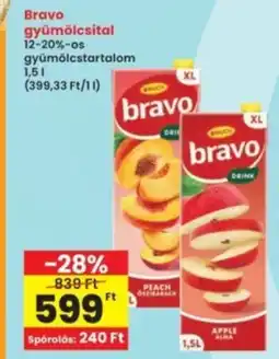 Interspar Bravo gyümölcsital ajánlat